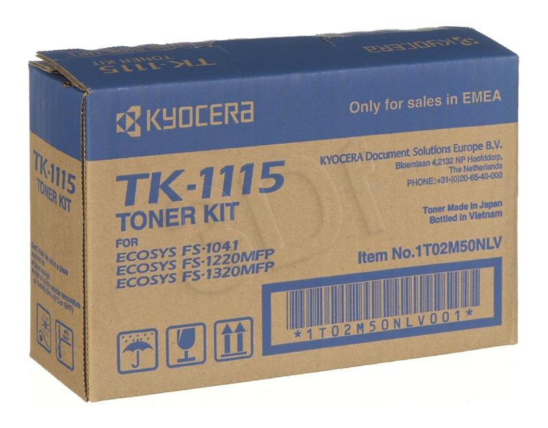 Toner Kyocera TK-1115 FS1041    black toneris