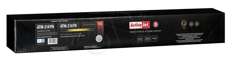 ActiveJet toner for Minolta TN216Y new ATM-216YN toneris