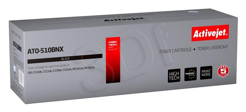 ActiveJet ATO-510BNX black toner for drukarki laserowej OKI (zamiennik 44973508) Supreme toneris