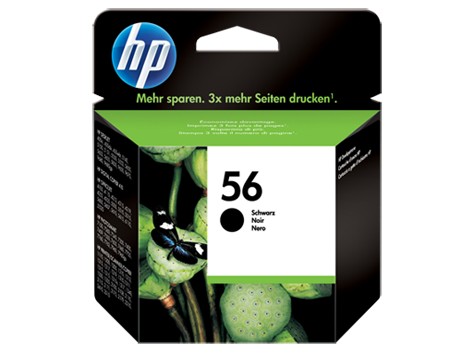 HP 56 Ink C6656AE black kārtridžs