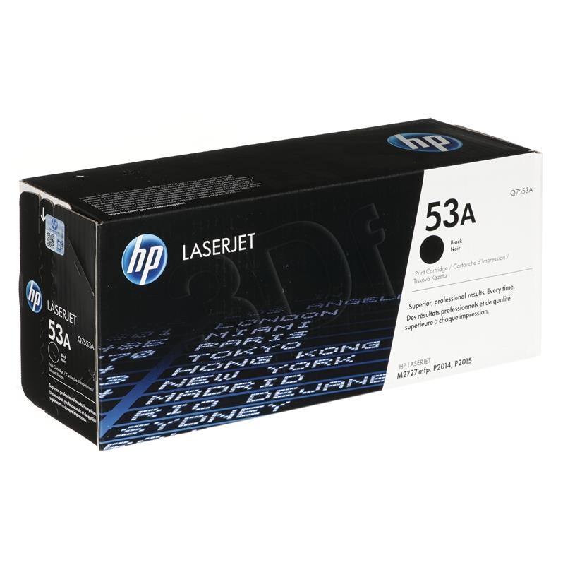 HP LaserJet Q7553A BLACK toneris