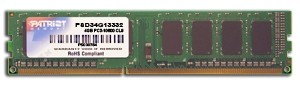 Patriot Signature DDR3 1333MHz 4GB Module, CAS 9, RETAIL operatīvā atmiņa