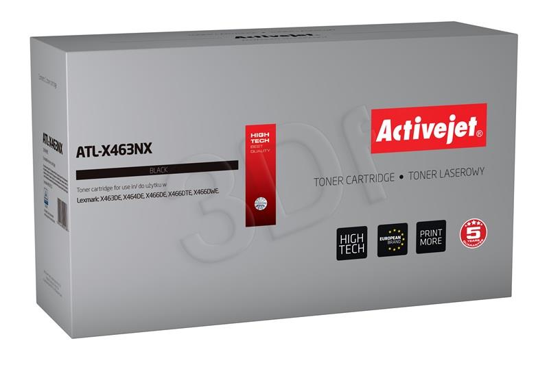 ActiveJet ATL-X463NX toner Black for drukarki Lexmark (zamiennik Lexmark  X463X21G) Supreme toneris