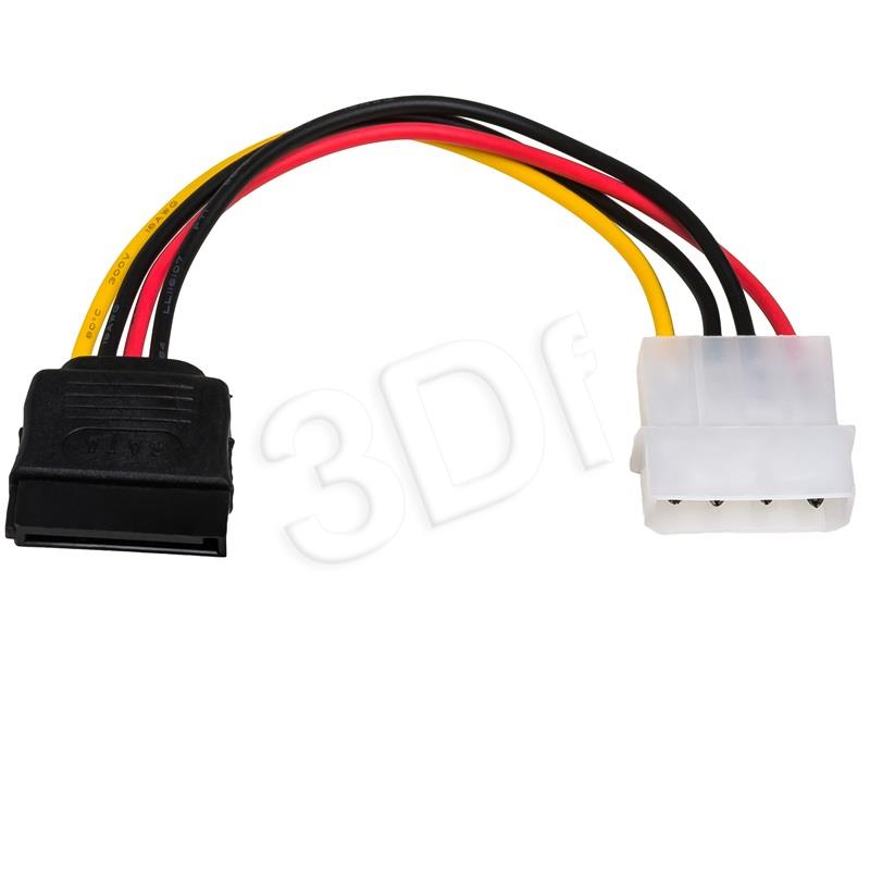 Akyga Adapter Molex / SATA 15cm AK-CA-17 kabelis datoram