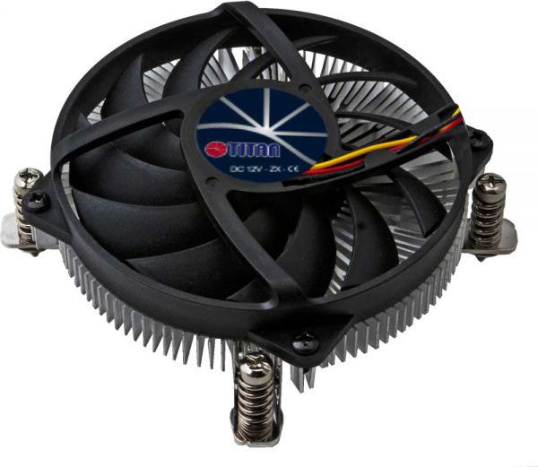 Chlodzenie CPU Titan 33740L procesora dzesētājs, ventilators