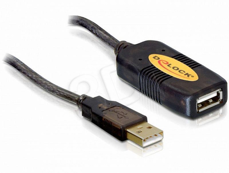 Delock Cable USB 2.0 Extension, active 10m USB kabelis