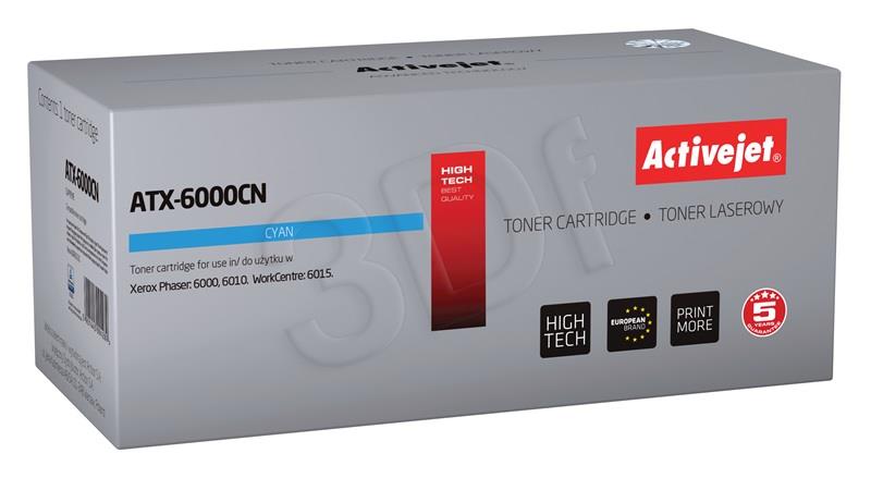 ActiveJet ATX-6000CN cyan toner for drukarki laserowej Xerox (zamiennik 106R01631) Supreme toneris