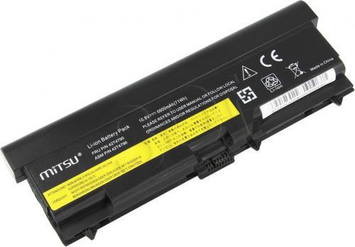 Mitsu Lenovo E40, E50   SL410, SL510 (6600 mAh) akumulators, baterija portatīvajiem datoriem