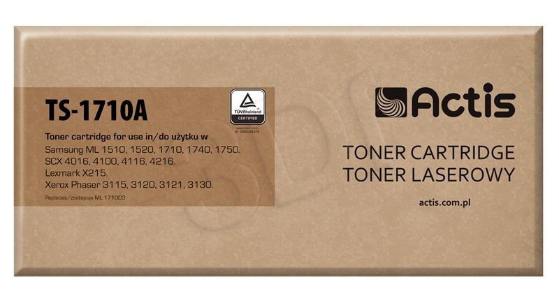 Actis TS-1710A toner Black for drukarki Samsung (zamiennik Samsung  ML-1710D3) Supreme toneris