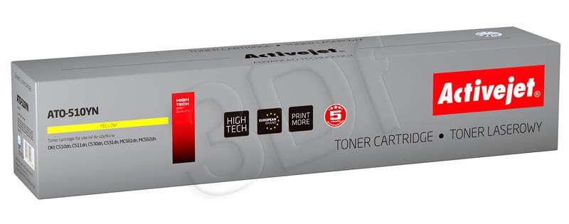 ActiveJet ATO-510YN aoty toner for drukarki laserowej OKI (zamiennik 44469722) Supreme toneris