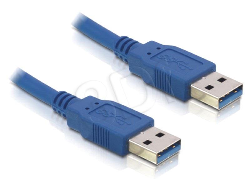 Delock USB cable AM-AM 3.0 5m blue USB kabelis