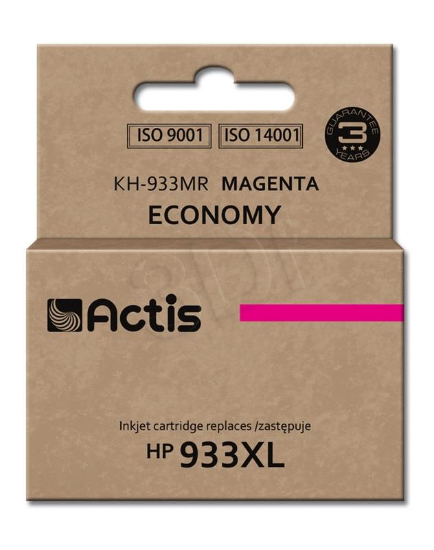 Actis KH-933MR ink for HP printer; HP 933XL CN055AE replacement; Standard; 13 ml; magenta toneris