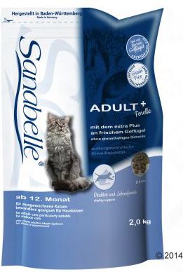 Bosch SANABELLE 0.4kg ADULT FORELLE TRUTH kaķu barība