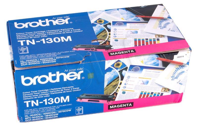 Toner Brother TN 130M magenta | 1500 pgs | HL4040/4070/DCP9040/9045/MFC9440/9840 toneris