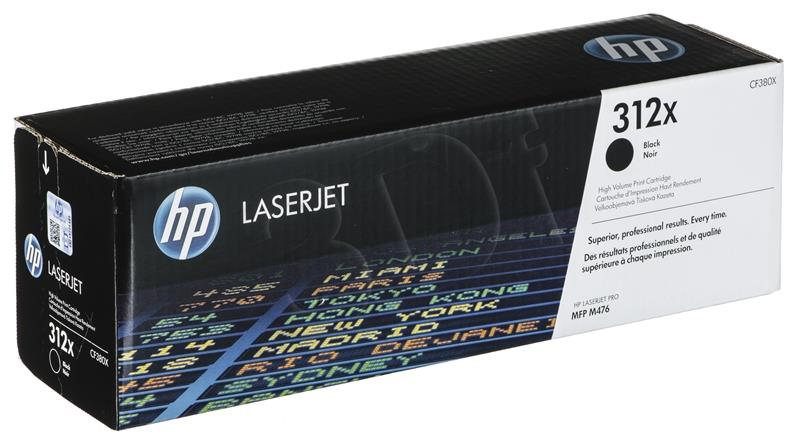 HP Toner CF 380 X black No. 312 X toneris