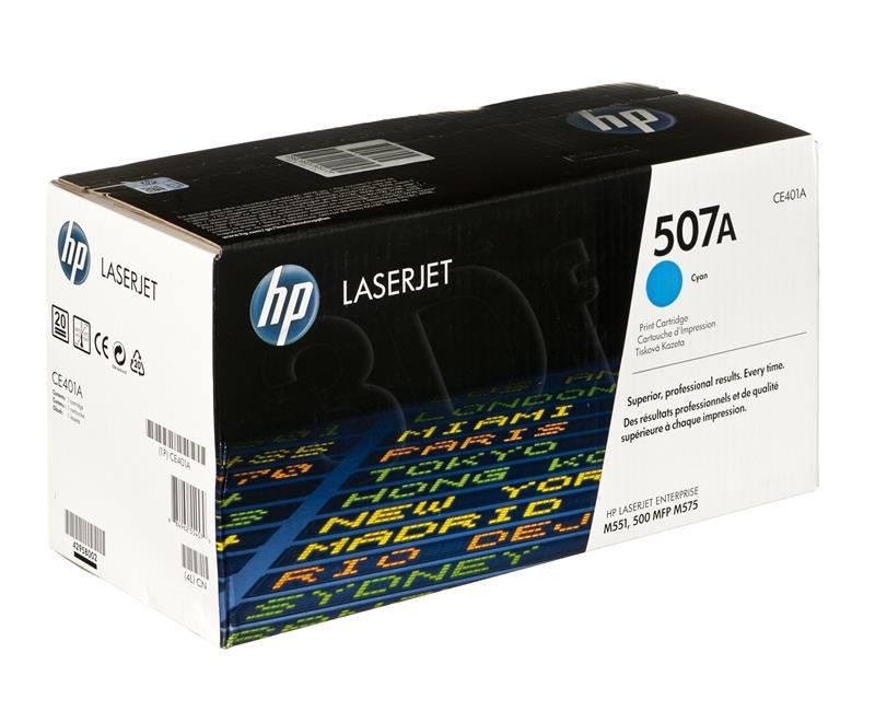 HP LaserJet 507A CYAN toneris