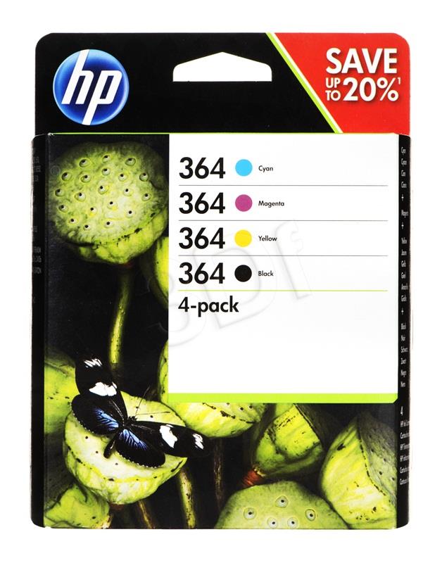 HP 364 Ink N9J73AE Combo Pack kārtridžs
