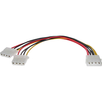 InLine Y-Kabel for Stromversorgung 4-polig kabelis datoram