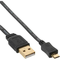 Kabel USB InLine USB A - Micro-B (31750F) USB kabelis