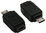 InLine Micro USB USB Adapter - USB Black (31602)