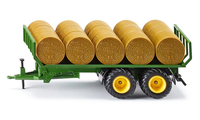 Siku accessories, trailer with straw bales in 1:32 scale galda spēle