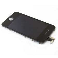 Apple Iphone 4S LCD + touchscreen black REZD_TS-4S/black aksesuārs
