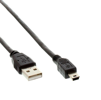 Kabel USB InLine USB A/ PS/2, Pelēks (33102) USB kabelis