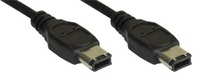 InLine Kabel  FireWire 400 1394,  6 Pin M-M, 3m (34003) kabelis datoram