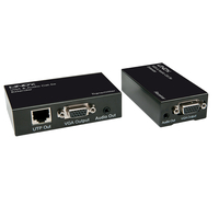 VGA & Audio Cat.5e Extender 300m  Local & Remote Unit adapteris