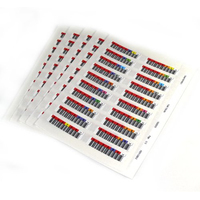 Tasma Quantum Data cartridge bar code labels LTO6 series 000601-000800 (3-06397-04) biroja tehnikas aksesuāri
