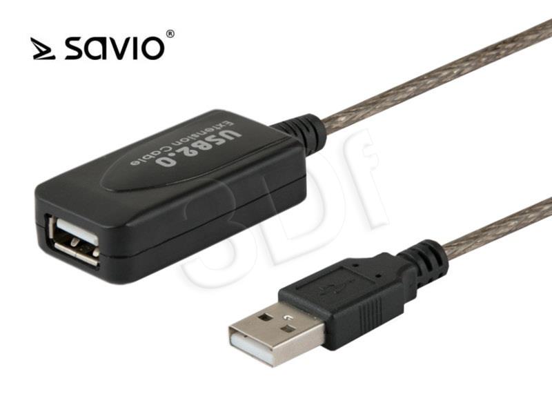 SAVIO USB ACTIVE EXTENSION 5M CL-76 USB kabelis