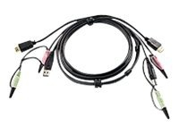 ATEN USB HDMI with Audio KVM Cable - 1.8m USB kabelis