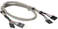 InLine USB 2.0 Verlangerung intern, 2x30cm USB kabelis