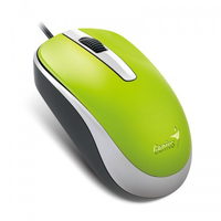 Genius optical wired mouse DX-120, Green Datora pele