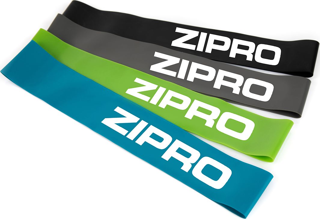 Zipro tasmy oporowe Mini Band zestaw 4 szt. 6413449 (5901793678399) Trenažieri