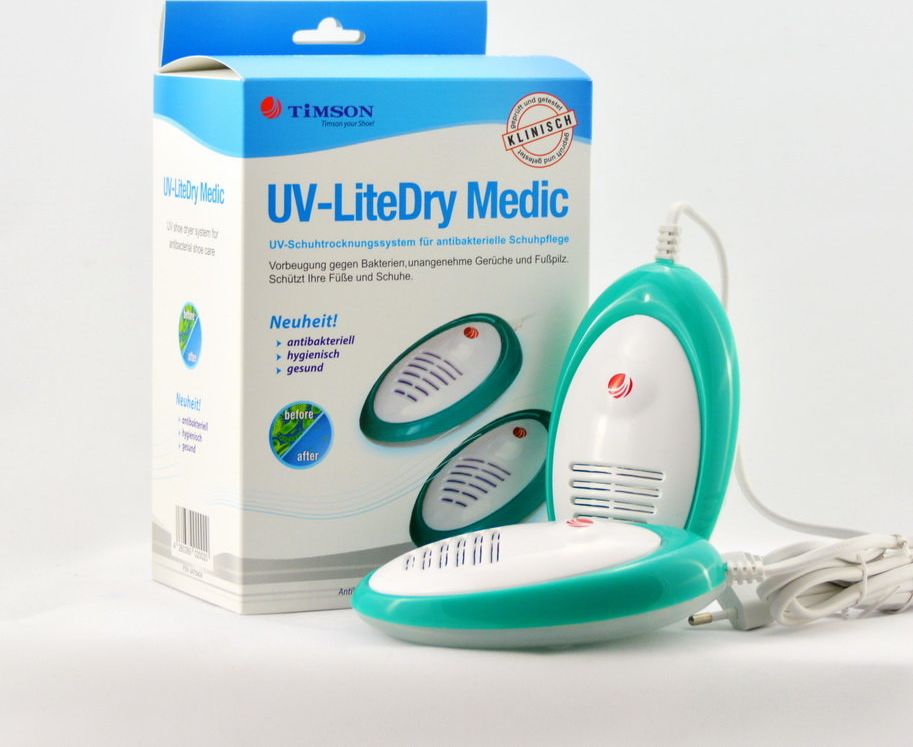 Timson UV-LiteDry Medic shoe dryer Kopšanas līdzekļi apaviem
