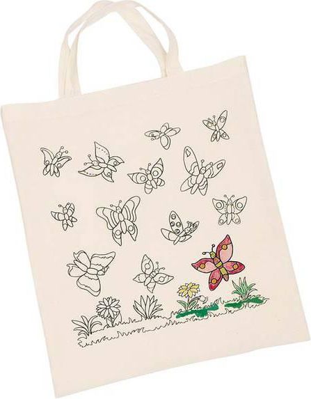 Goki Coloring Bag - Butterflies - 212493 galda spēle