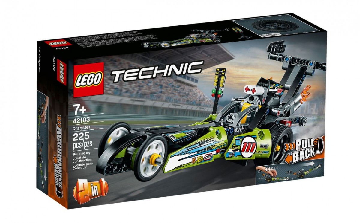 LEGO Technic 42103 Dragster Rennauto LEGO konstruktors