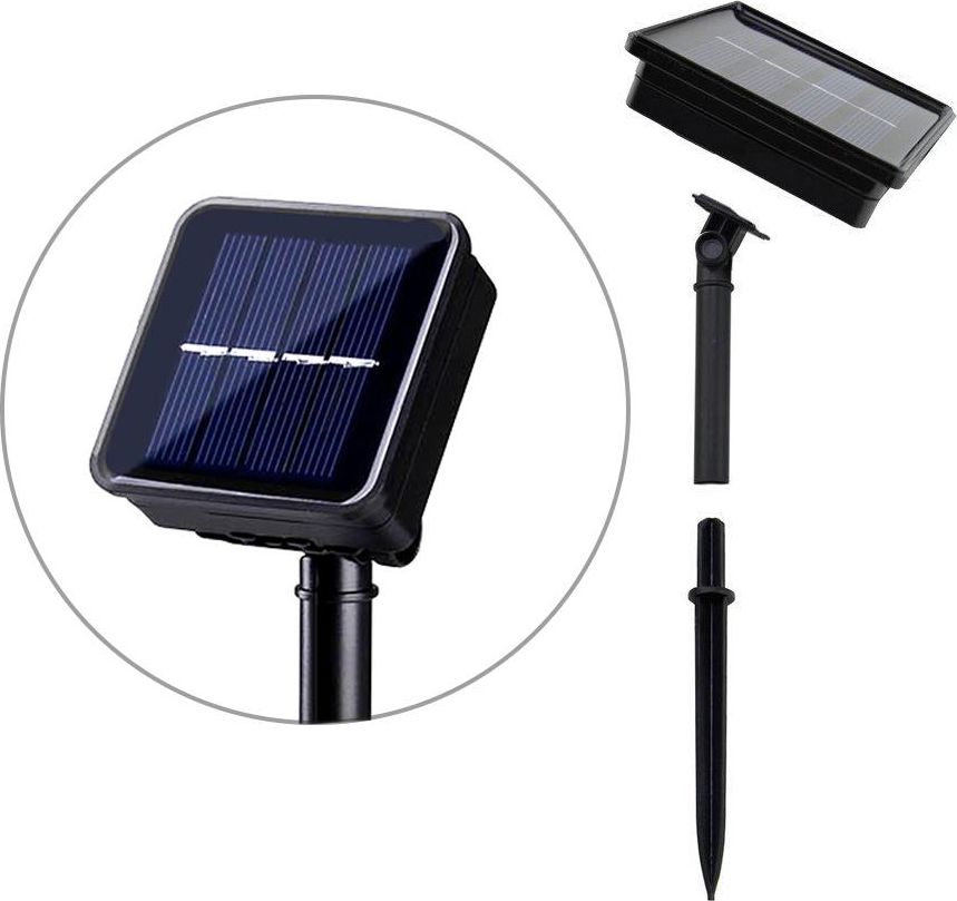 Solar Lamps Ligthing Bright LED 10m GB164 apgaismes ķermenis