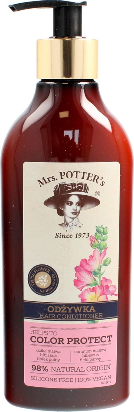 Forte Sweeden Mrs Potters Triple Flower Odzywka do wlosow farbowanych Color Protect 390ml 107012 (5903116739275)