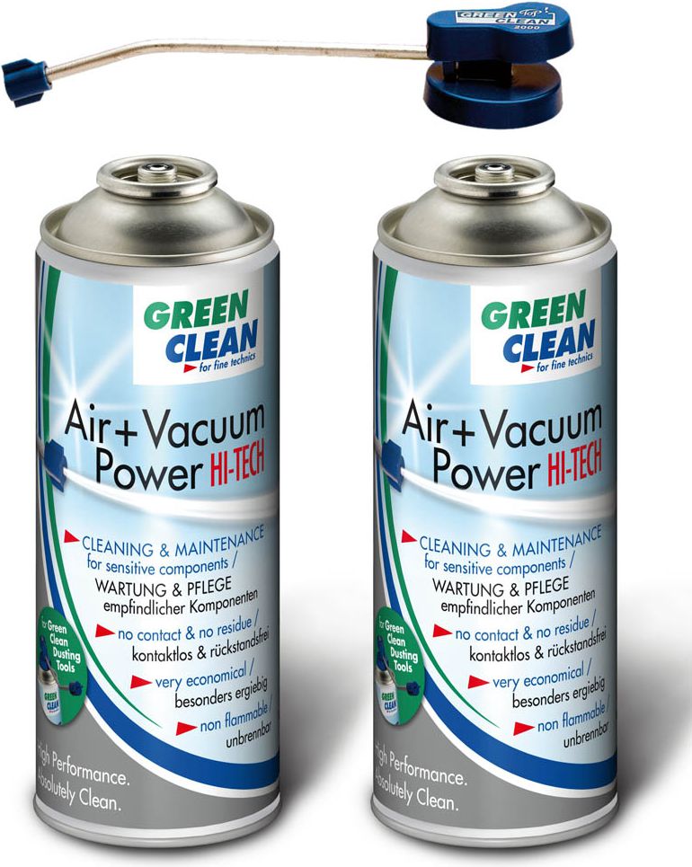 Green Clean Sprezone powietrze Hi Tech Starterkit 1 do usuwania kurzu 400 ml 2 szt. (GS-2051) GS2051 (9003308120518) tīrīšanas līdzeklis