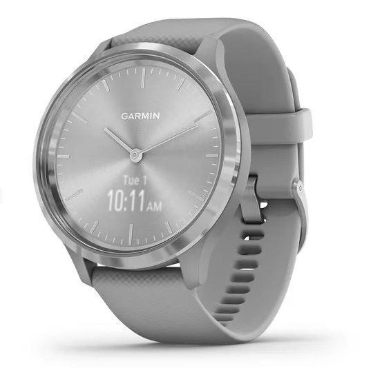 Izpārdošana - GARMIN vivomove 3 S/E EU Silver Powder Viedais pulkstenis, smartwatch