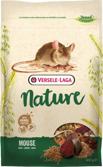 Versele-Laga  Mouse Nature - karma dla myszy op. 400 g uniwersalny VAT012846 (5410340614211)