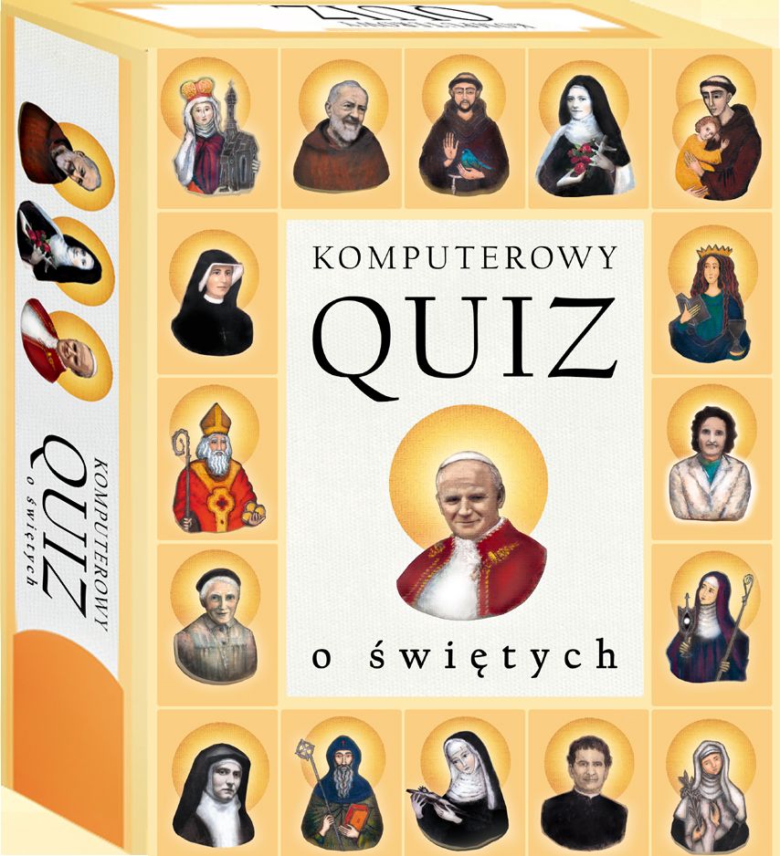 Wydawnictwo Pasterz Komputerowy Quiz o Swietych cz.1 PAST0015 (9788363943066)