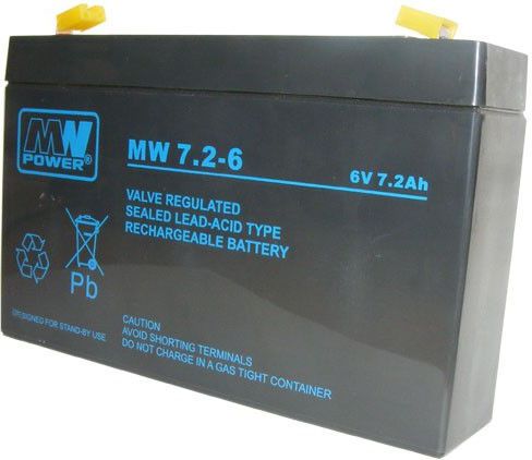 MN POWER Pb 6V 7,2Ah (MN/6V-7.2AH)