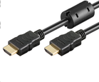 MicroConnect  HDMI 19 - 19 2m M-M, Gold With Ferrite Core. kabelis video, audio