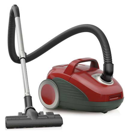 Gorenje Vacuum cleaner VCEA23GLR Bagged, Red, 700 W, 3 L, A, A, A, A, 64 dB, 3838782142161 Putekļu sūcējs