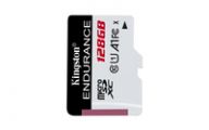 Kingston 128GB microSDXC Endurance 95R/45W C10 A1 UHS-I Card Only atmiņas karte