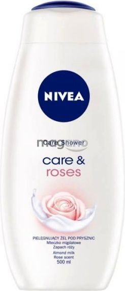 Nivea Care & Roses Zel pod prysznic (W) 500ML 69768 (9005800263601)