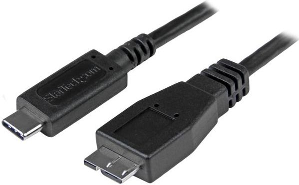 StarTech.com USB-C auf Micro B Kabel - St/St - 0,5m - USB 3.1 (10 Gbit/s) (US... kabelis, vads